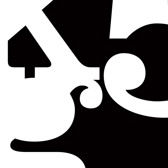 Katie Walker, Letterforms, Year 1, 2011, SAIC